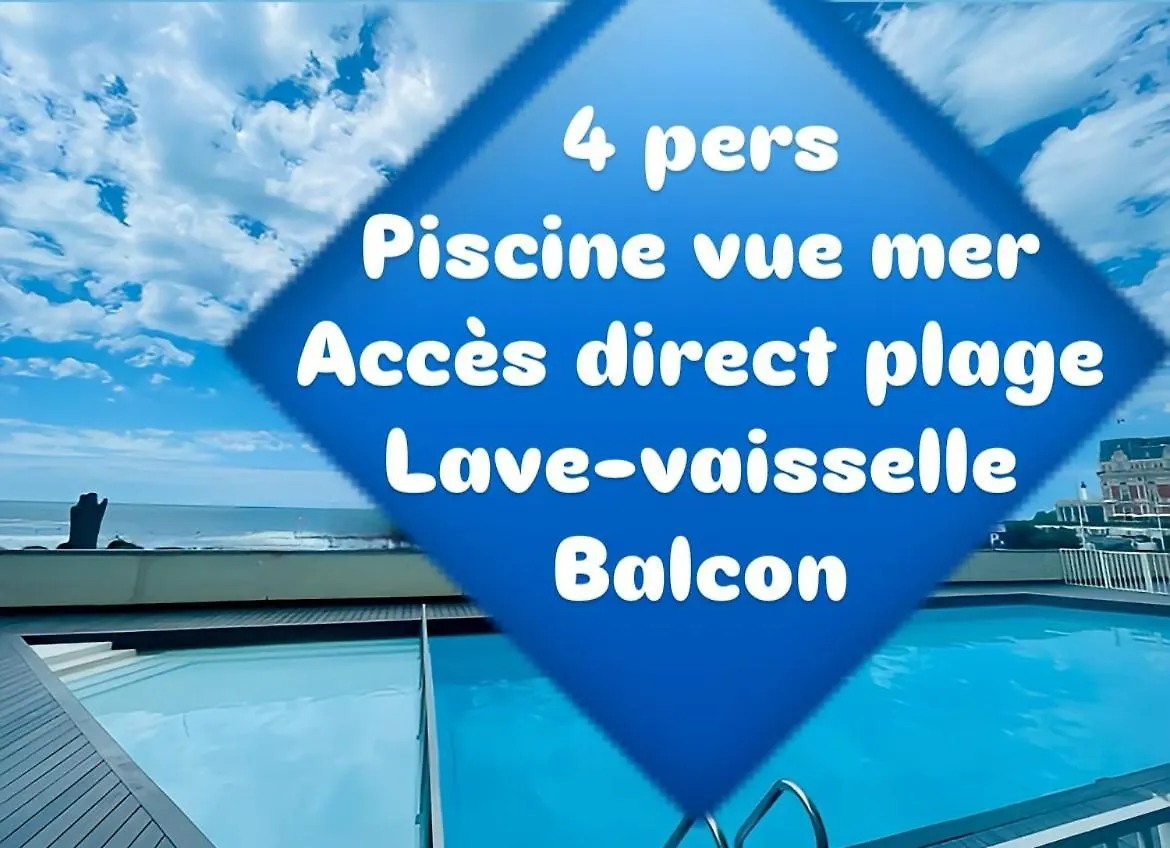 Studio Avec Piscine Face A La Mer Biarritz